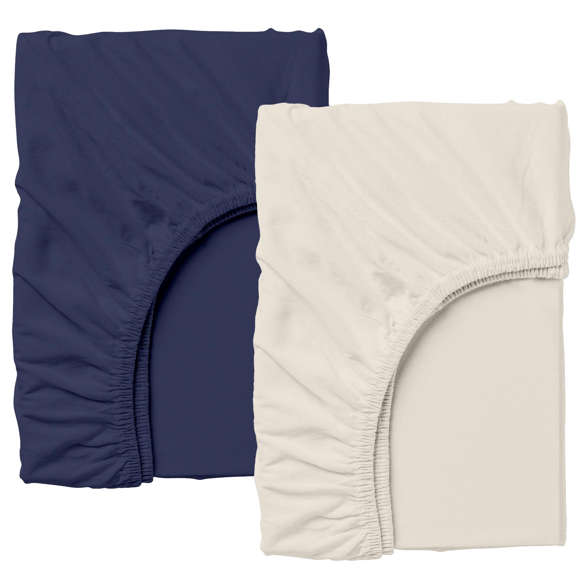 Набор простыней на резинке Cosas Beige/DarkBlue 160х200х20 см 2 шт. (4822052062104)