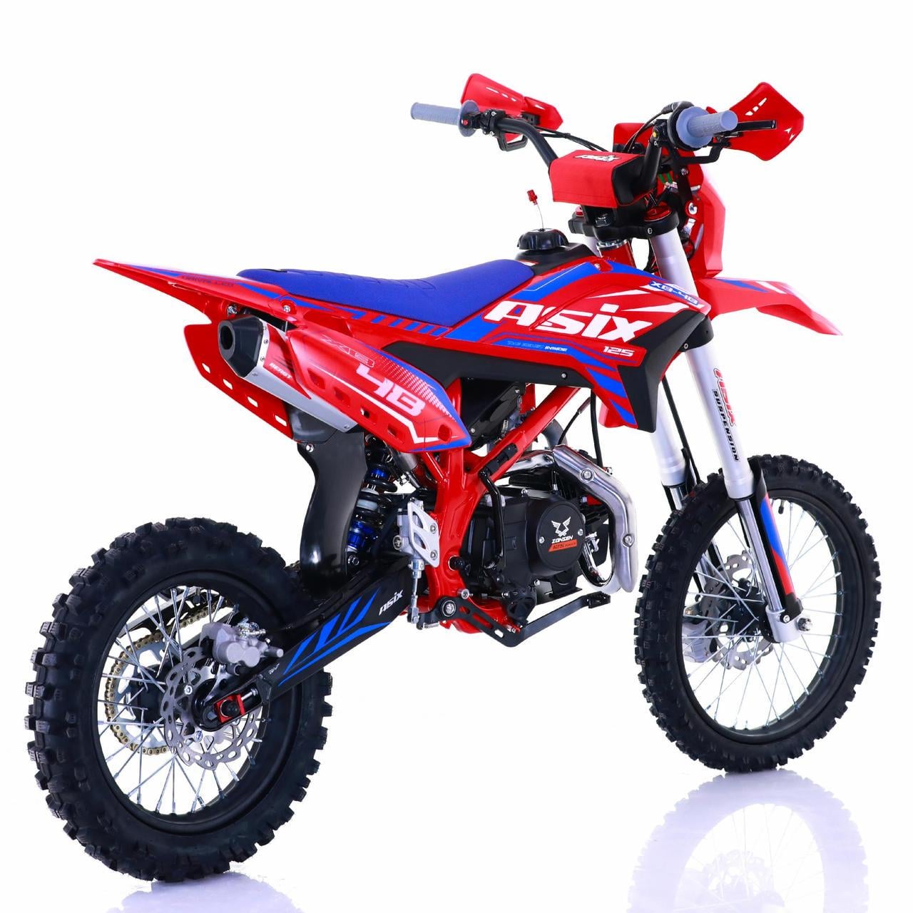 ᐉ Питбайк Asix XB48 125 см3 Красный (2499134520) • Купить в Киеве