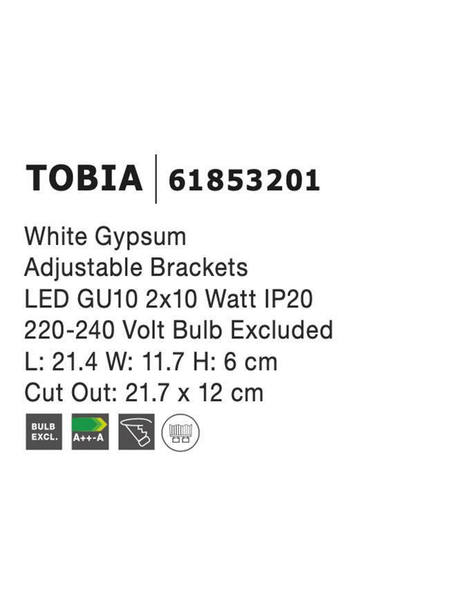 Спот Nova Luce Tobia (61853201) - фото 3