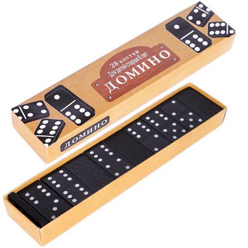 Домино 28 костей пластиковые фишки Черный (2327-b3e34) - фото 2 Домино 28 костей пластиковые фишки Черный (2327-b3e34) - фото 2
