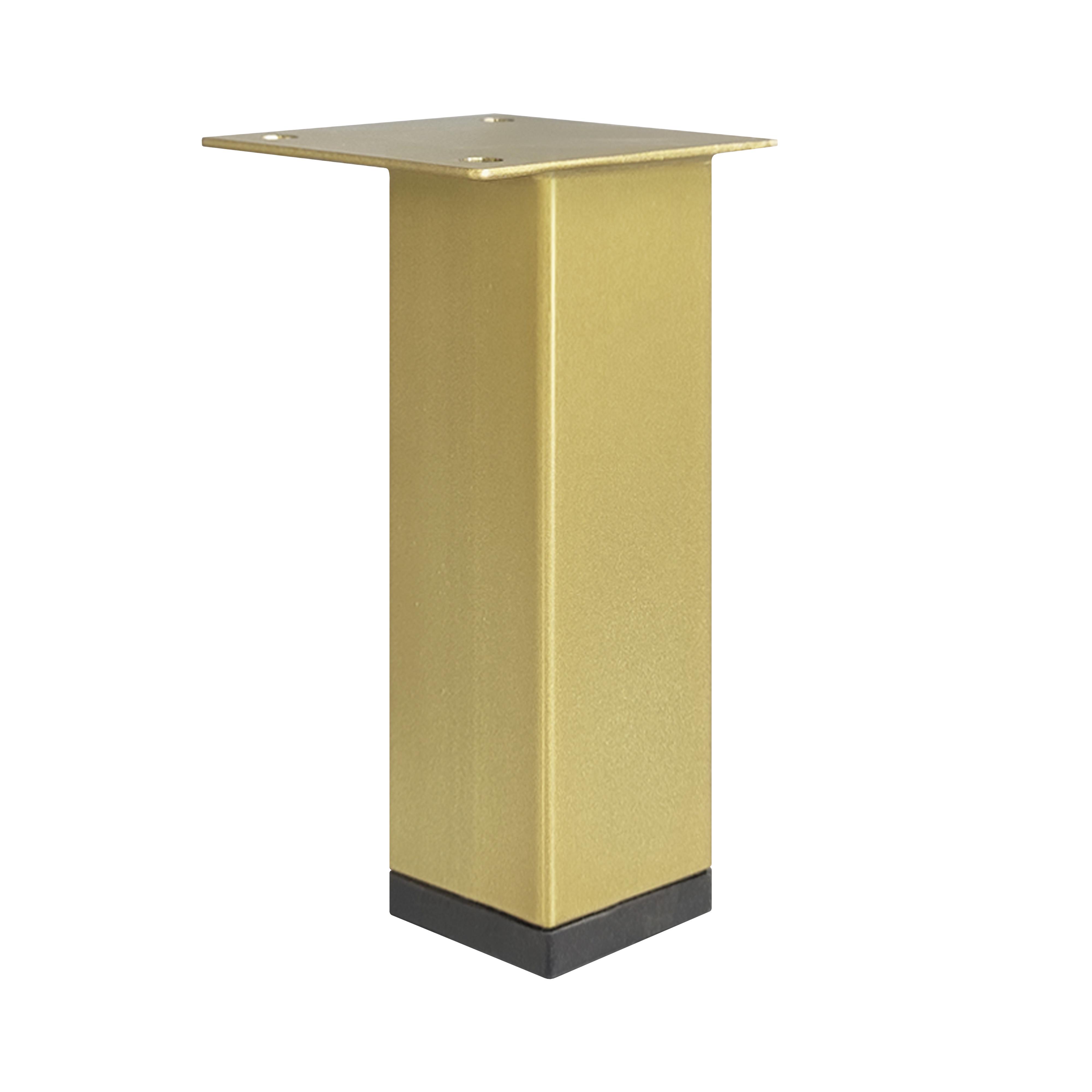 Мебельная ножка INSTIGO из металла 150 мм Золотой (1304) Мебельная ножка INSTIGO из металла 150 мм Золотой (1304)