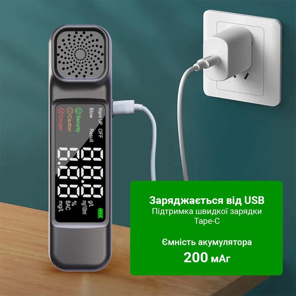 Алкотестер Inspire NS-C7 - фото 4