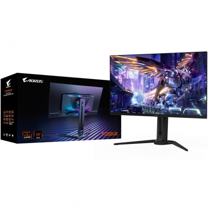 Монитор Gigabyte FO32U2 AORUS геймерский OLED 3840х2160 4K Ultra HD 31,5"(tf6434) - фото 12 Монитор Gigabyte FO32U2 AORUS геймерский OLED 3840х2160 4K Ultra HD 31,5"(tf6434) - фото 12