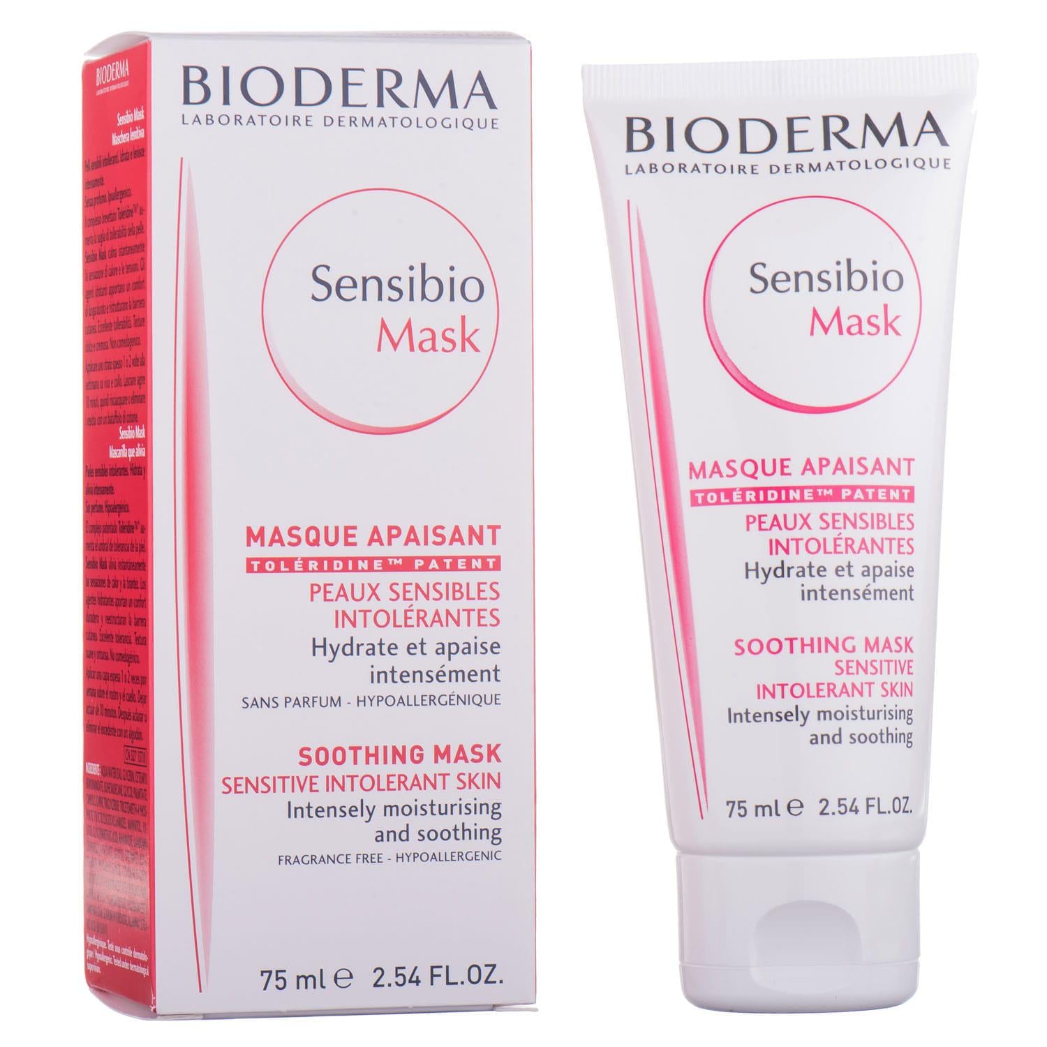 Маска успокаивающая для лица BIODERMA Sensibio Mask Soothing Mask 75 мл (1485455996)