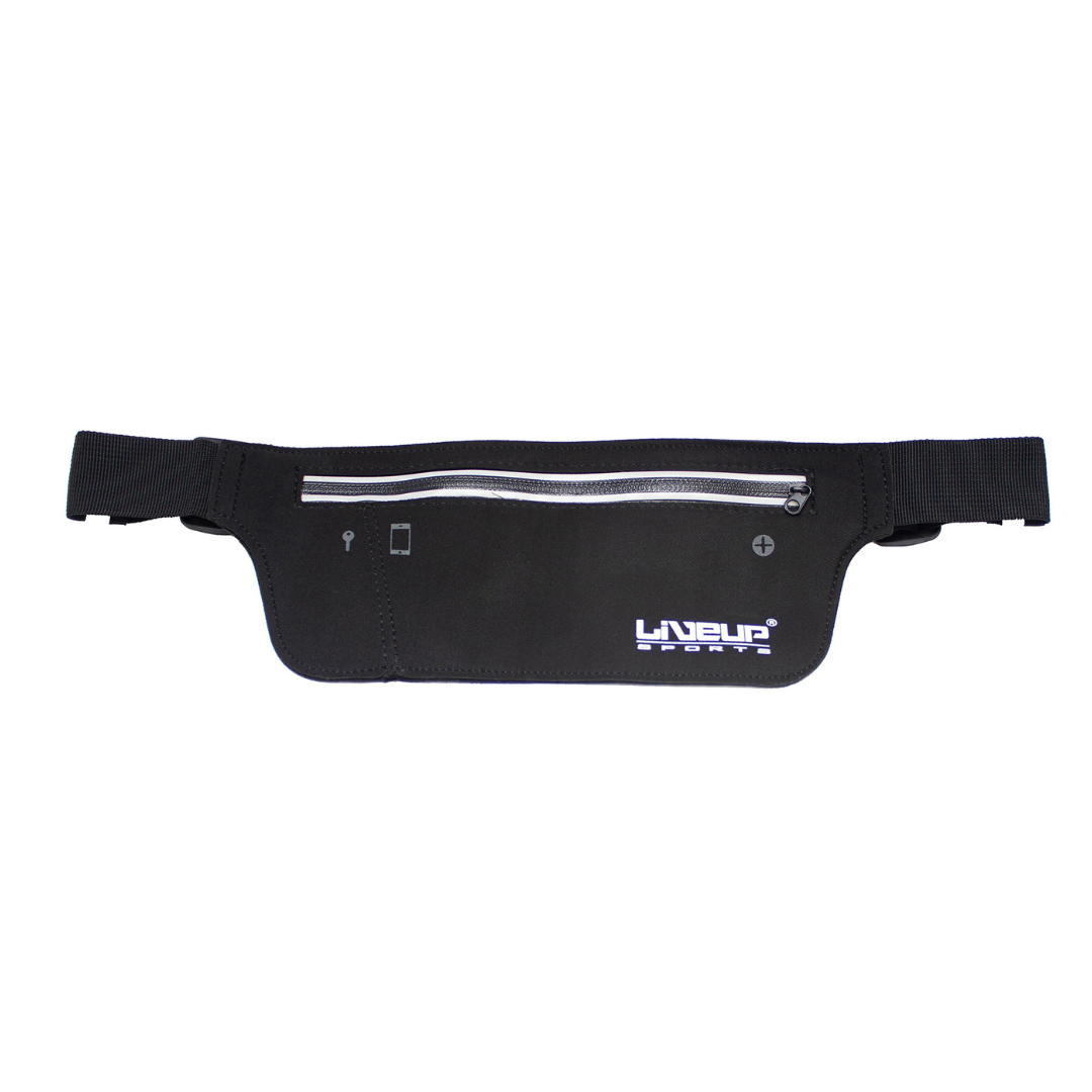 Пояс для бега LiveUp Waist Pack Черный (NIA3799)