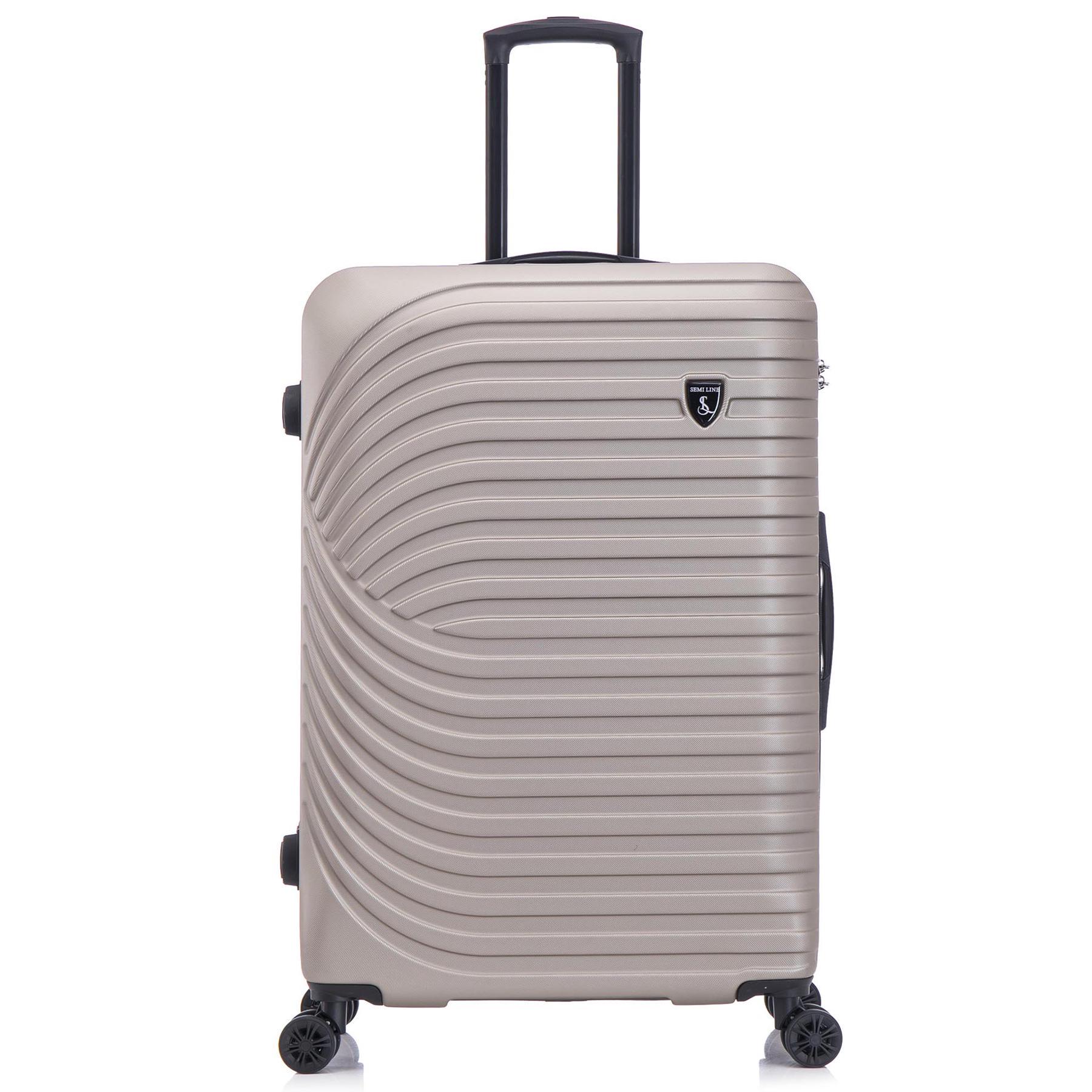 Чемодан SEMI LINE 24" M Champagne (T5864-2) - фото 2 Чемодан SEMI LINE 24" M Champagne (T5864-2) - фото 2