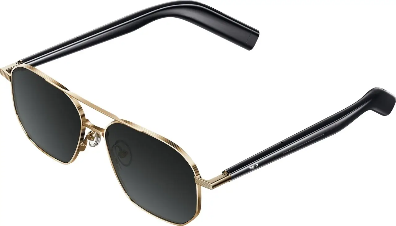 Смарт-очки Mijia Smart Audio Glasses Aviator BHR08VYGL Gold (2905400871)