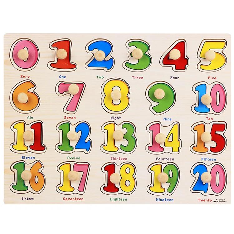 Пазл деревянный Монтессори Цифры А3002 (13449679) Пазл деревянный Монтессори Цифры А3002 (13449679)