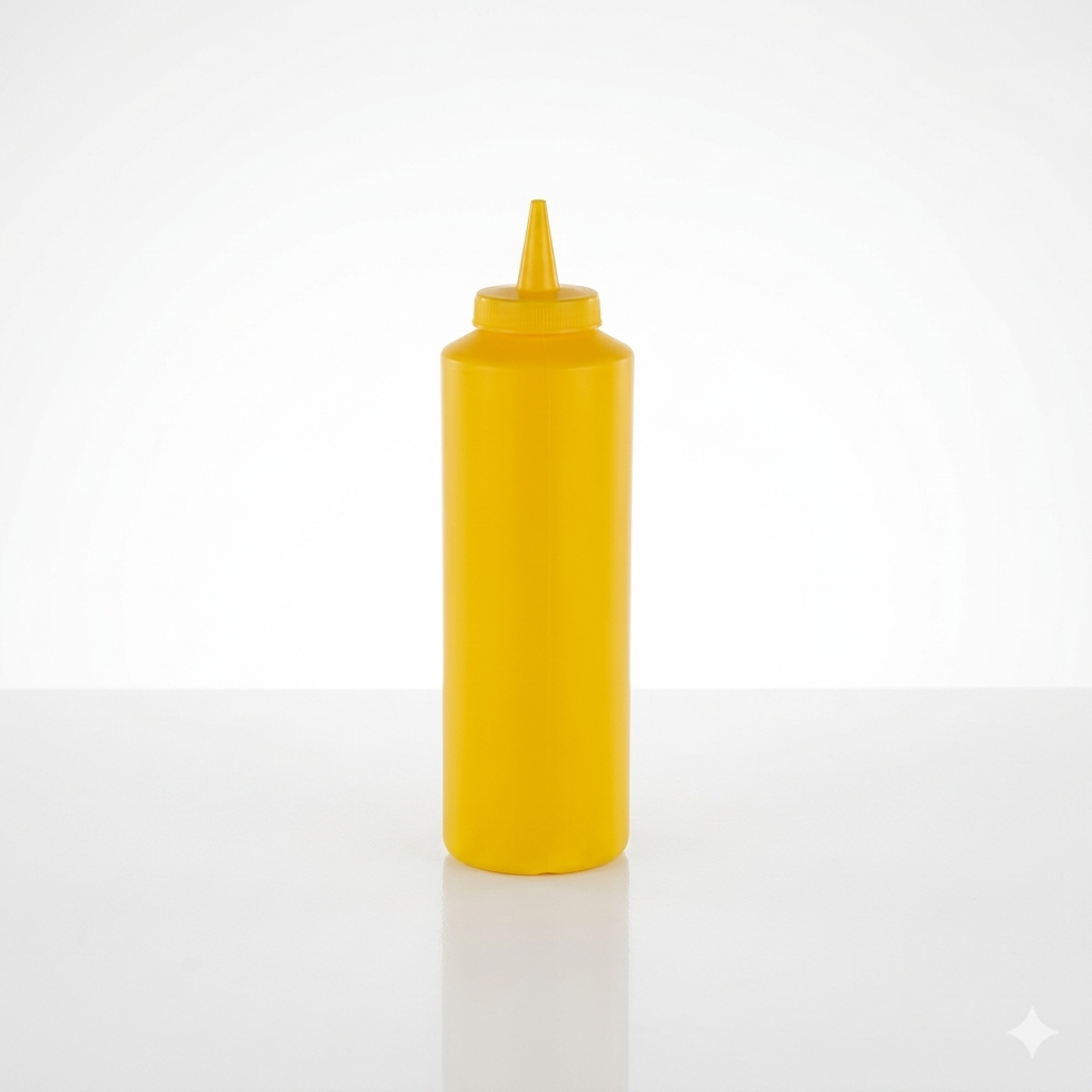 Диспенсер соусовый Gastro Plast PE 500 мл Желтый (GPS--00500/Y) Диспенсер соусовый Gastro Plast PE 500 мл Желтый (GPS--00500/Y)