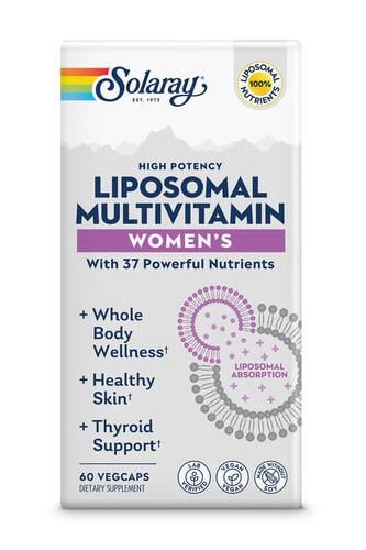 Витамины для женщин Solaray Liposomal Multivitamin Women's 60 растительных капс. (SOR-19325)