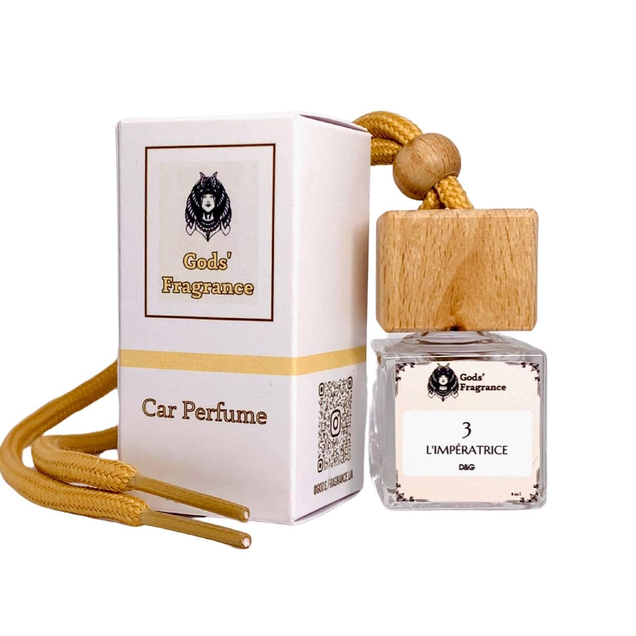 Автопарфюм с ароматом Dolce&Gabbana L’Imperatrice 3 Gods Fragrance на зеркало заднего вида (N-023W)