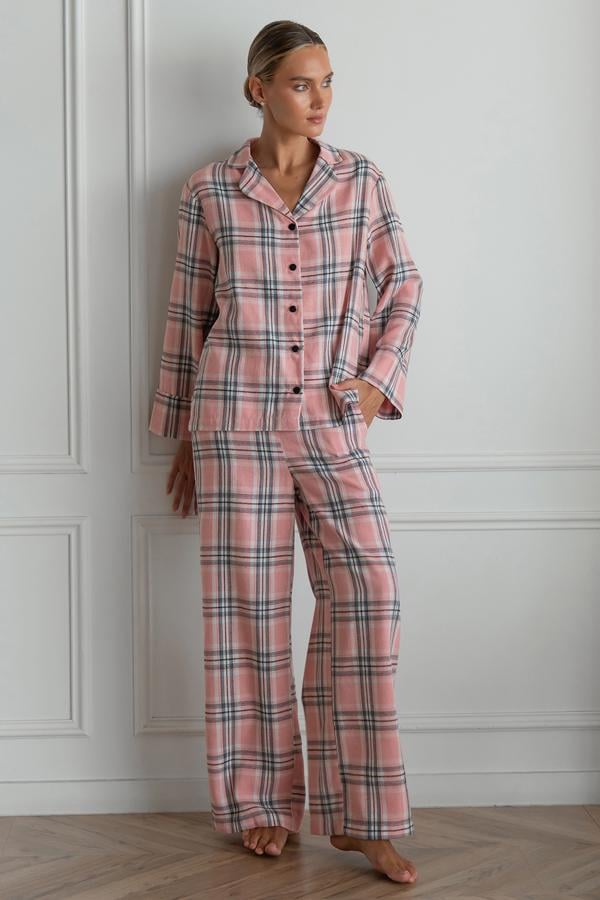 Пижамный костюм Zephyr с брюками фланелевый XL/XXL (29517760) Пижамный костюм Zephyr с брюками фланелевый XL/XXL (29517760)