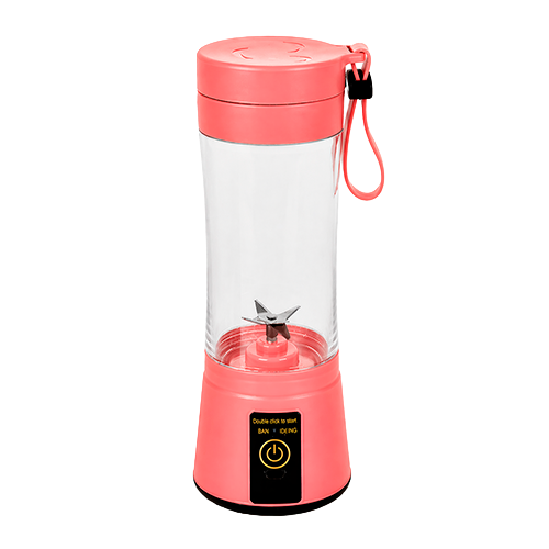 Пляшка-блендер портативна Stenson R32307 USB 380 мл Red (34188011)