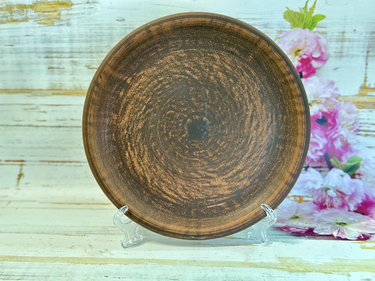 Тарелка глиняная 21 см (2437052067) - фото 4 Тарелка глиняная 21 см (2437052067) - фото 4