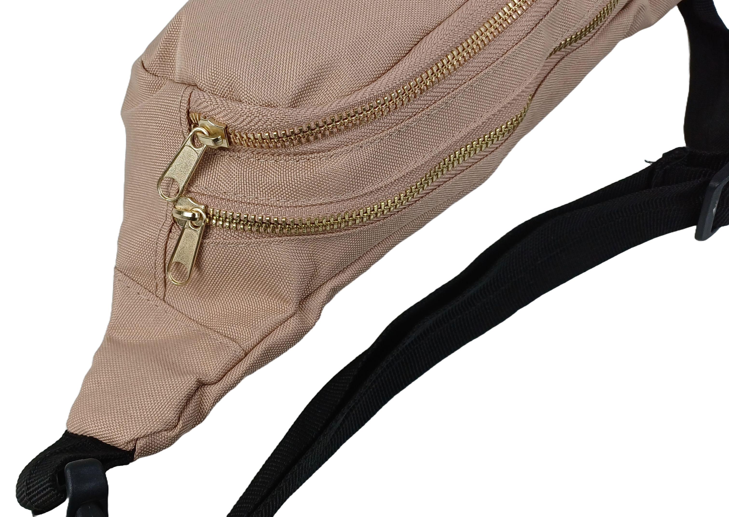 Сумка на пояс LS жіноча Пудровий (4061461704537) - фото 6 Сумка на пояс LS жіноча Пудровий (4061461704537) - фото 6