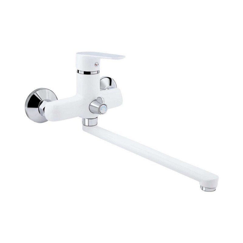 Смеситель для ванны Brinex 31CW BRIN31CW005N однорычажный Белый (62709) Смеситель для ванны Brinex 31CW BRIN31CW005N однорычажный Белый (62709)