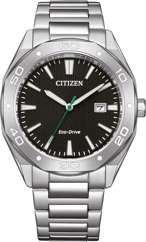 Наручные часы мужские Citizen BM7631-52E Eco-Drive со стальным корпусом/черным циферблатом и водозащитой 100 м Наручные часы мужские Citizen BM7631-52E Eco-Drive со стальным корпусом/черным циферблатом и водозащитой 100 м