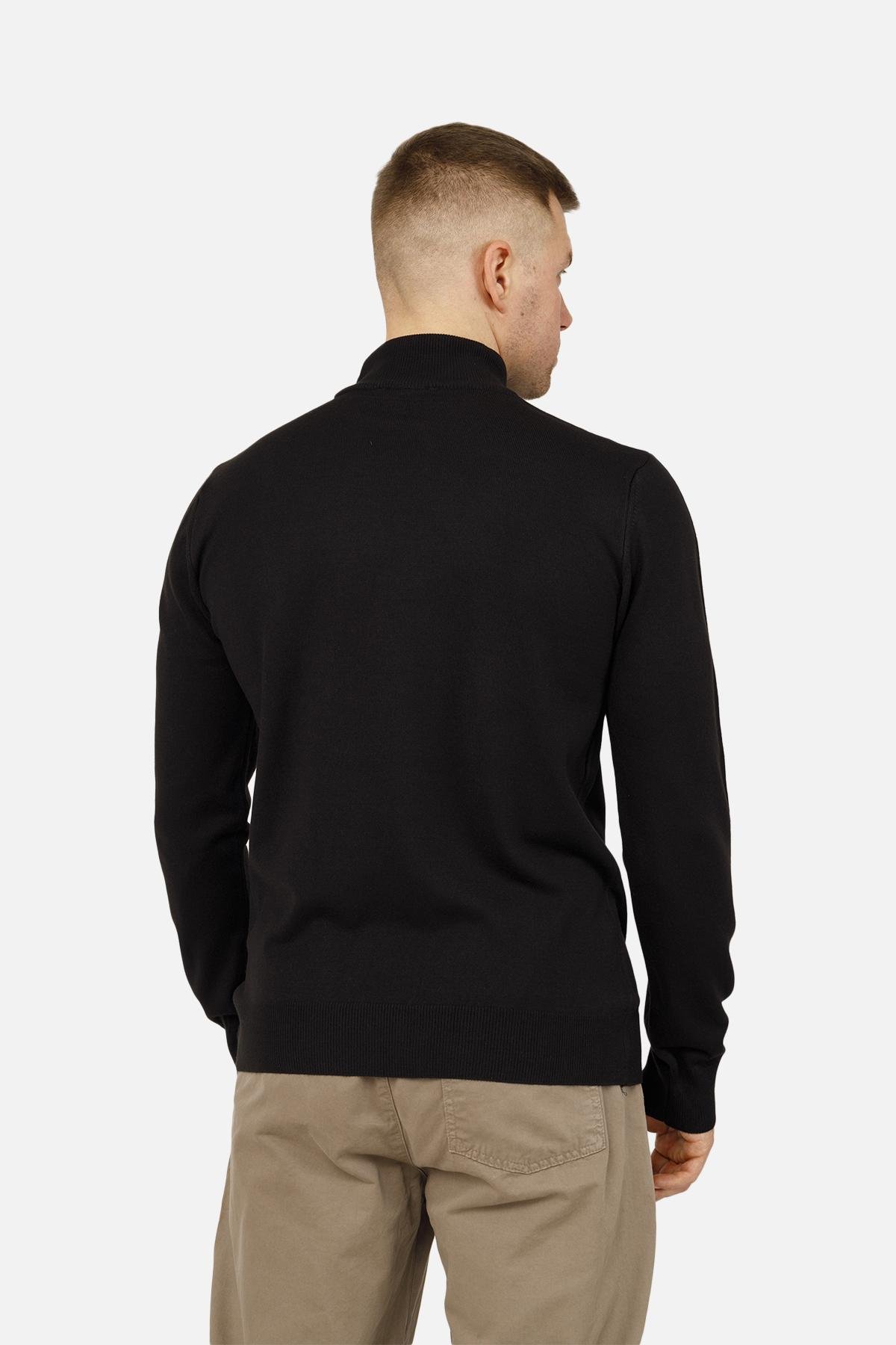 Гольф мужской ЦБ-00260681 р. 52 Черный (SKT001023008) - фото 4 Гольф мужской ЦБ-00260681 р. 52 Черный (SKT001023008) - фото 4