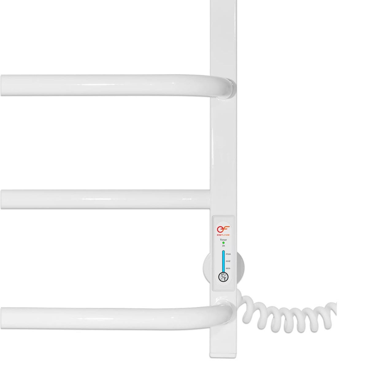 Рушникосушарка електрична ERAFLYME 800R правий 500x800 см Білий - фото 3 Рушникосушарка електрична ERAFLYME 800R правий 500x800 см Білий - фото 3