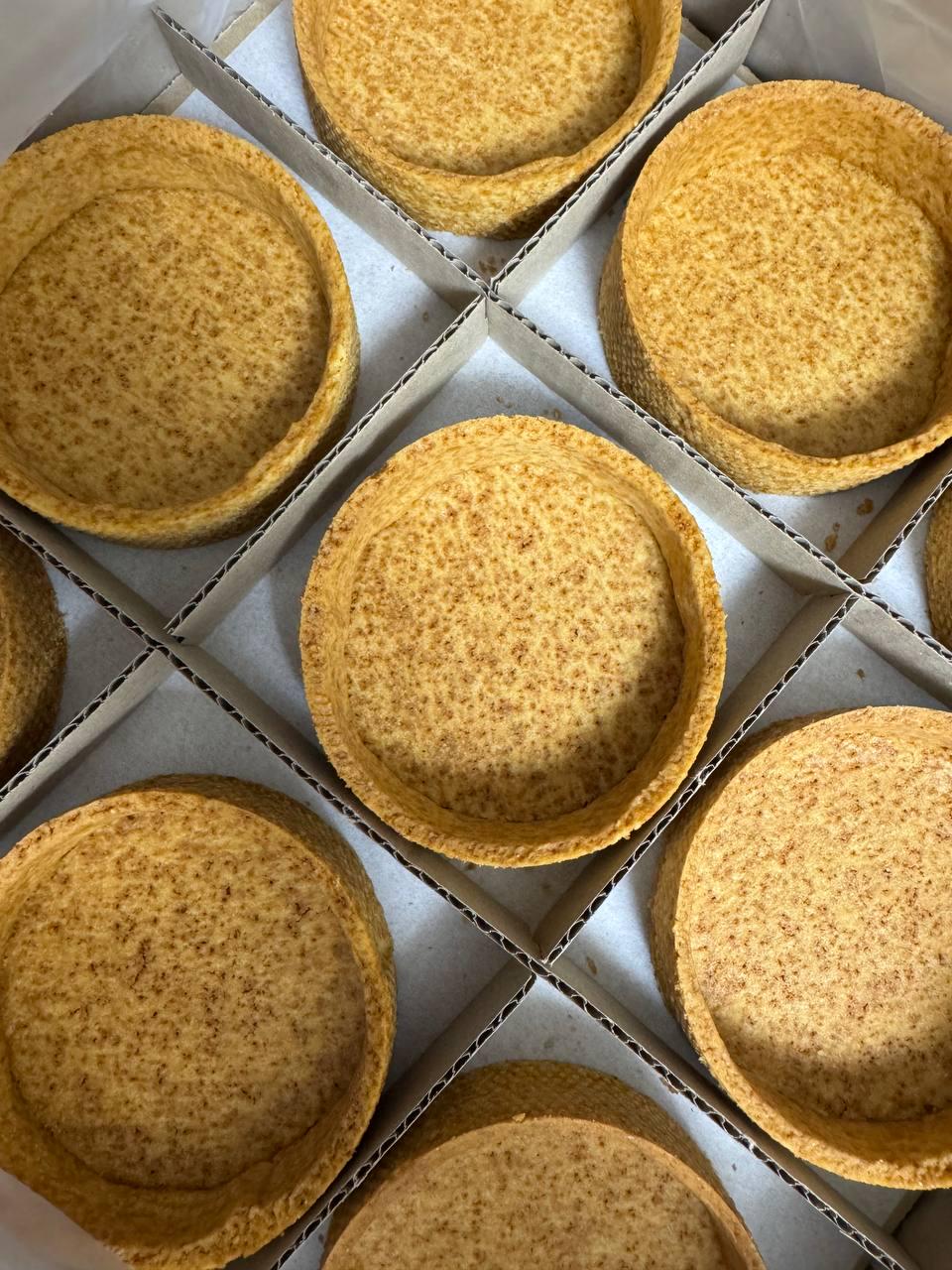 Основа тарт готова з пісочного тіста 9 см 72 шт. (26920798)