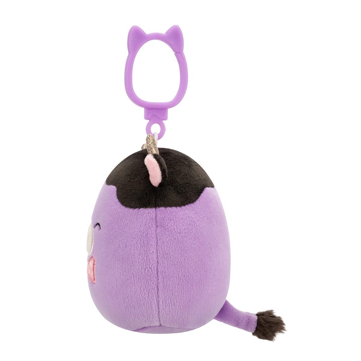 М'яка іграшка на кліпсі Squishmallows Корівка Олексі (SQCP00463-ks) - фото 3 М'яка іграшка на кліпсі Squishmallows Корівка Олексі (SQCP00463-ks) - фото 3
