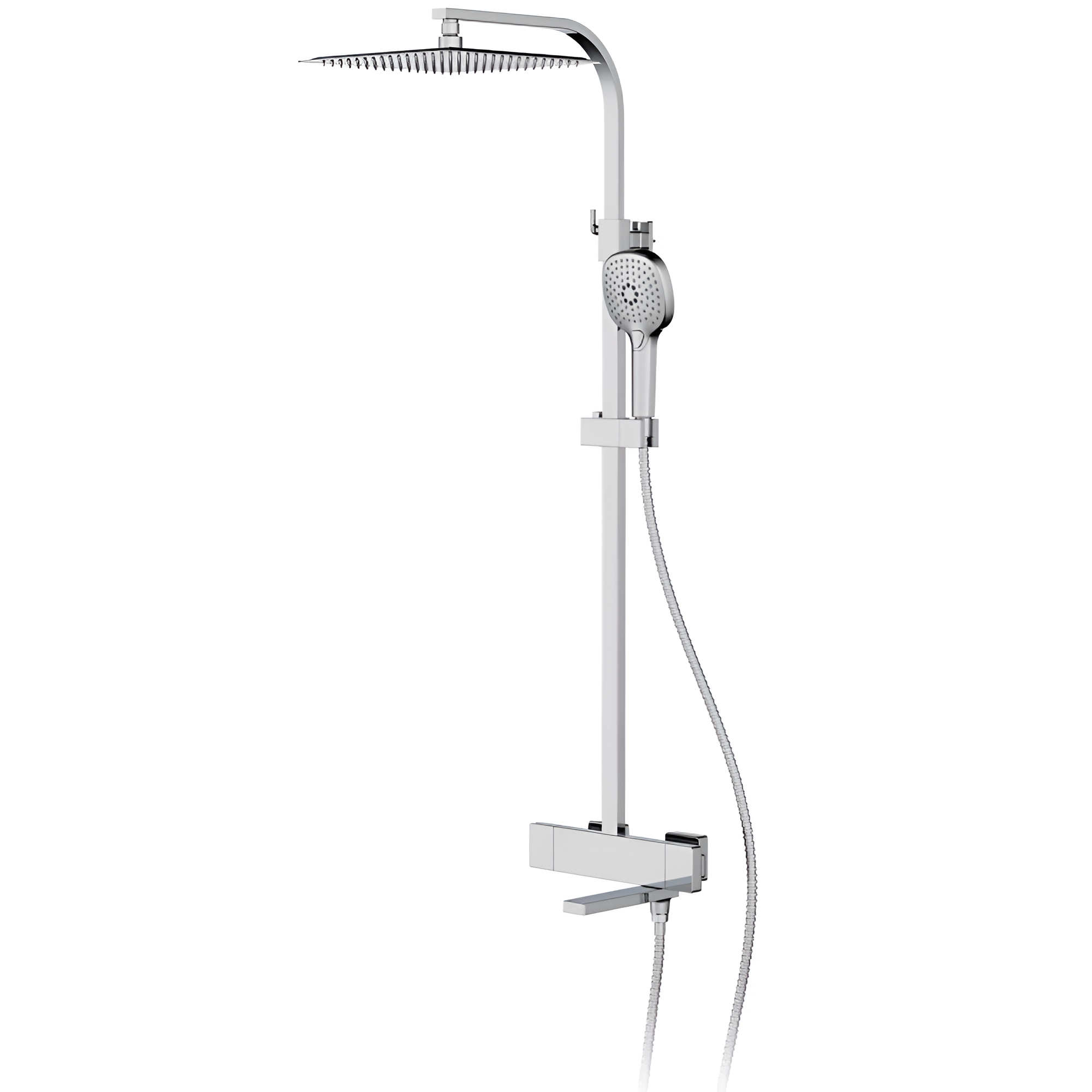 Душова система з термостатом Faop A2409-40 3-режими Хром