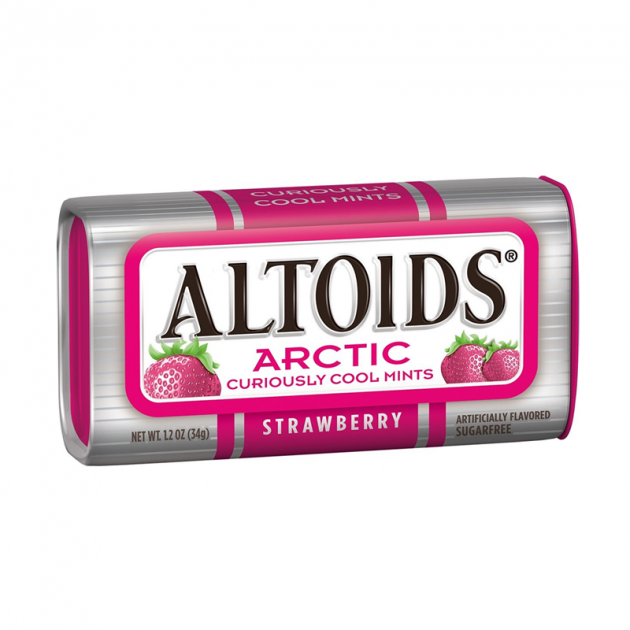 Леденцы Altoids Arctic Mints Strawberry 34 г (236)