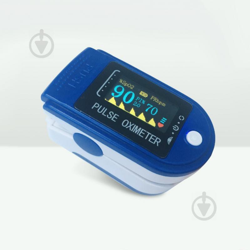 Пульсоксиметр на палец Pulse Oximeter LK-88 Оксиметр электронный Пульсомер измеритель кослорода в крови ЛК-88 - фото 3