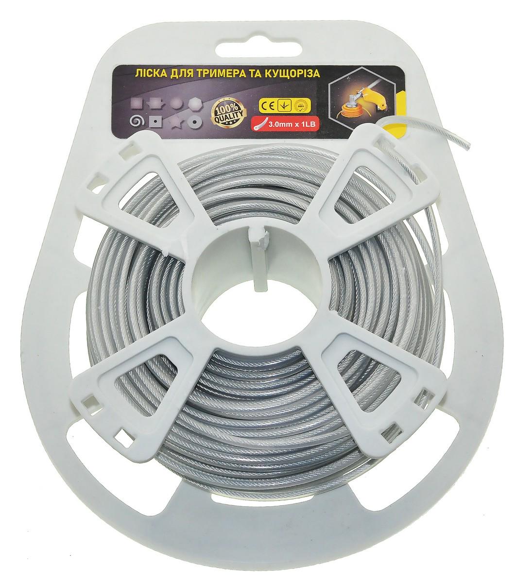 Леска косильная круг d 3 мм 1 LB 35 м