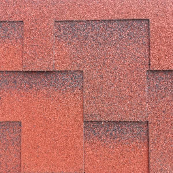 Битумная черепица Aquaizol Акцент 3,0 м2 Спелый гранат (29657430)