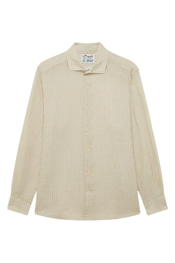 Рубашка льняная мужская MC2 Saint Barth 2XL Бежевый (PAMP001-floral11) Рубашка льняная мужская MC2 Saint Barth 2XL Бежевый (PAMP001-floral11)