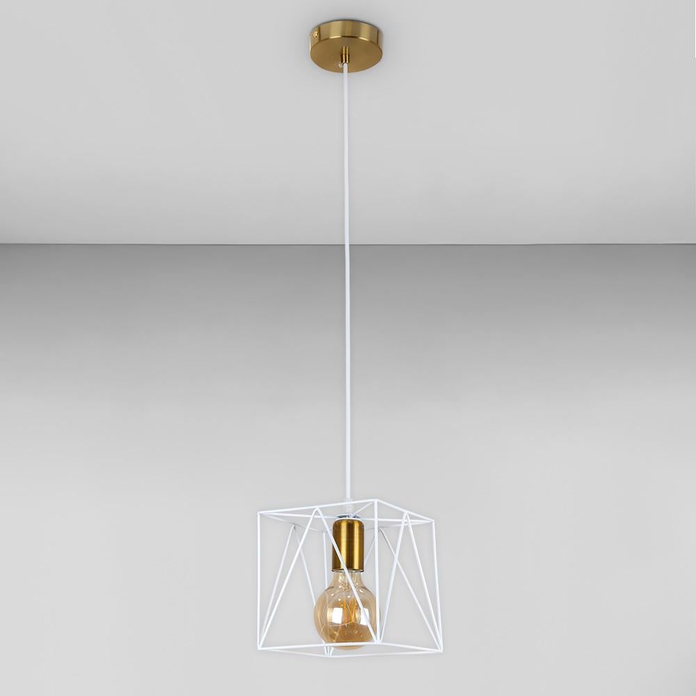 Люстра підвісна Light House LS-17182F-1 BRZ/WH Бронзовий/Білий