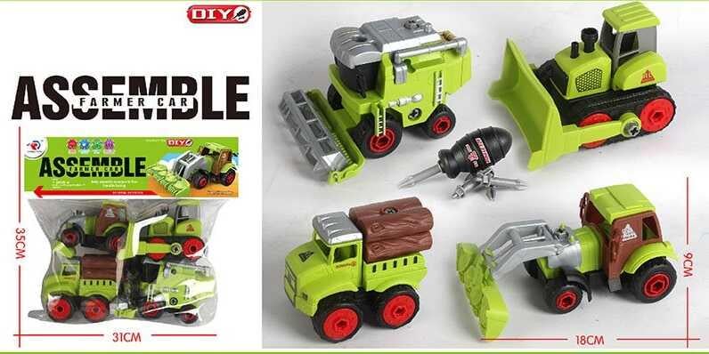 Набор спецтехники RL 589-18 D деталей (99181)