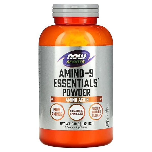 Амінокислота NOW Amino-9 Essentials Powder 330 г (8702)