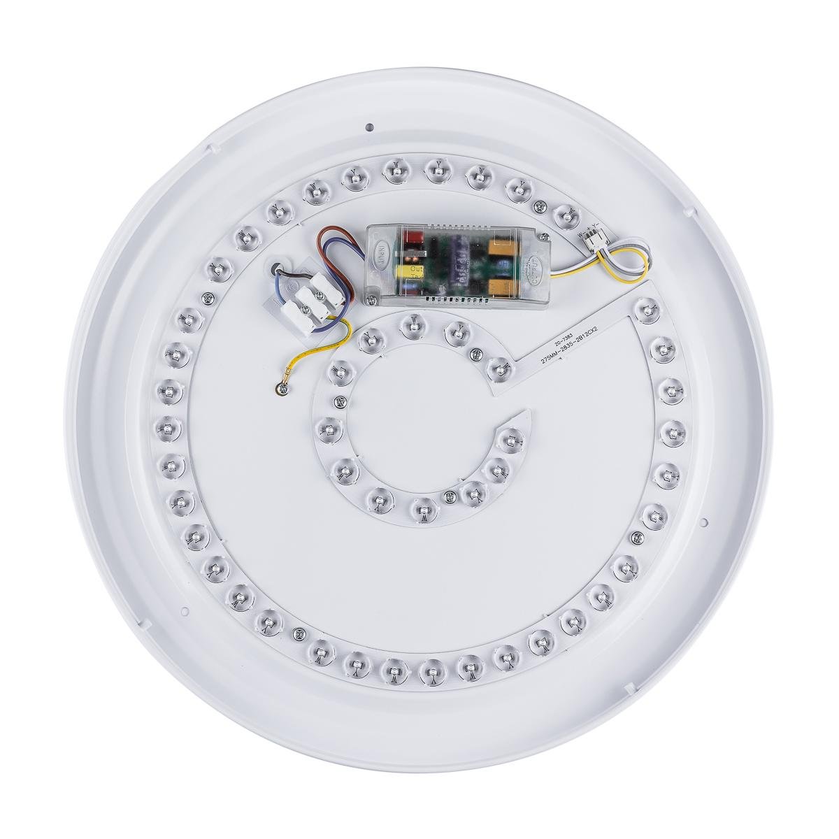 Стельовий світильник Vestum CELL зоряне небо 80W 3000K-6500К з ДК 480х70 мм Срібний - фото 6