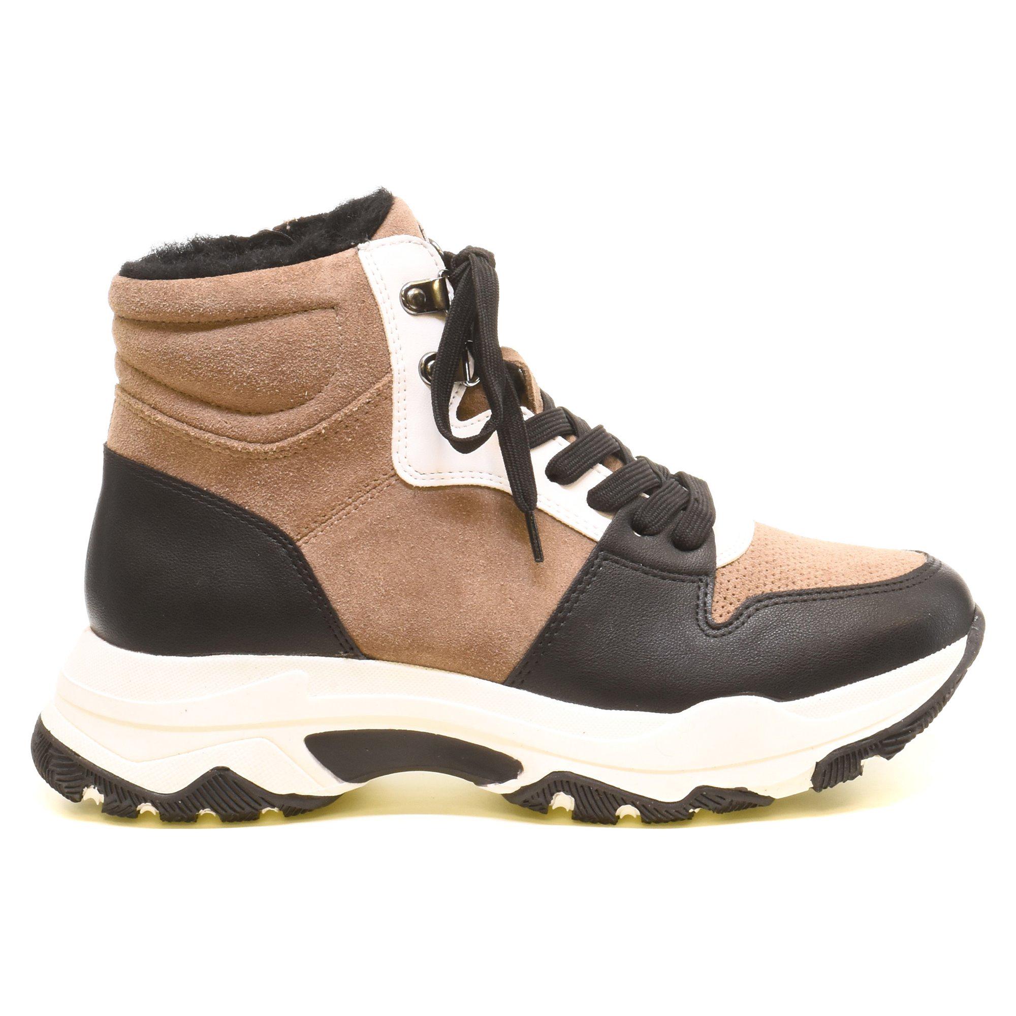 Кроссовки женские Marco Tozzi р. 38 Черный/Коричневый (013391-38) - фото 7