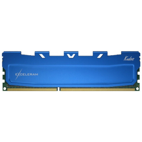 Оперативная память Exceleram Kudos DDR3 8GB 1600MHz PC3-12800 Blue (EKBLUE3081611A)