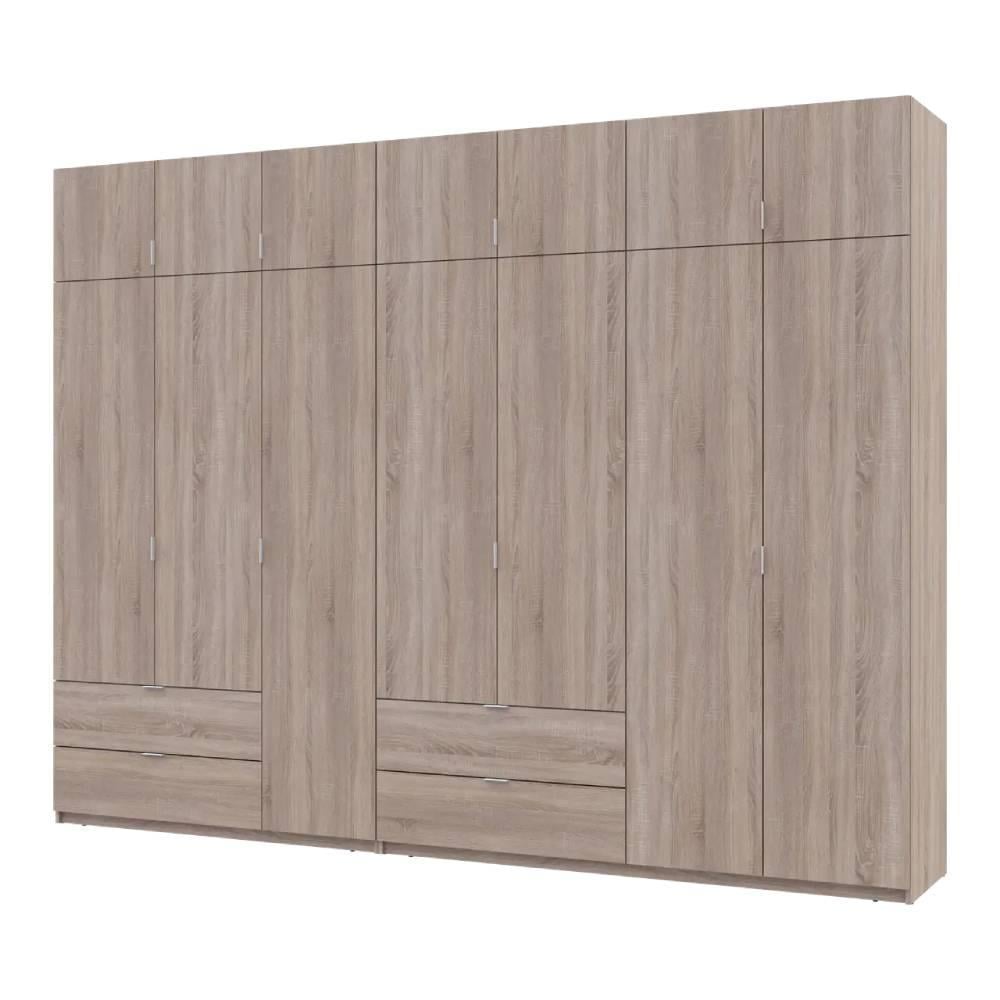 Шкаф для одежды Doros Лукас DRS-011709 3+4 ДСП 315х50х240 см Дуб сонома (42005135)