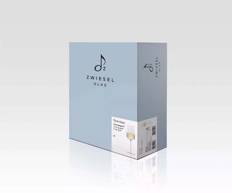 Набір келихів для шампанського 2 шт. Schott Zwiesel Vervino 348 мл (122169) - фото 7 Набір келихів для шампанського 2 шт. Schott Zwiesel Vervino 348 мл (122169) - фото 7