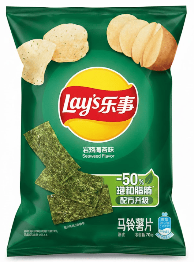 Чипсы Lay's Seaweed Flavor 70 г (2897017443) Чипсы Lay's Seaweed Flavor 70 г (2897017443)