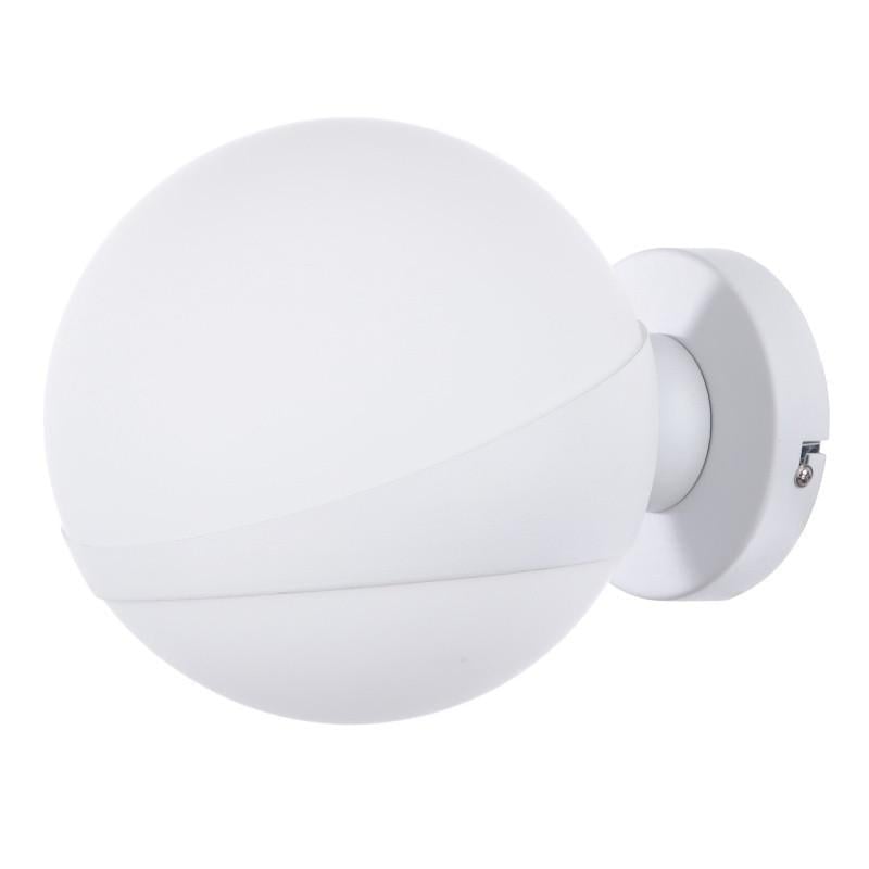 Бра настенный накладной шар Brille BL-315W/1 E27 WH 26-306