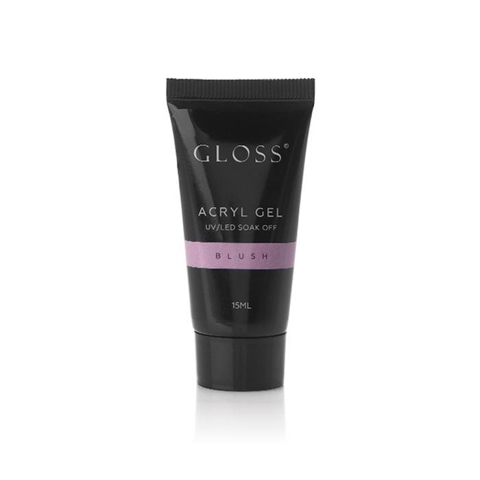 Акрил-гель GLOSS Blush 15 мл Розовый (27396)