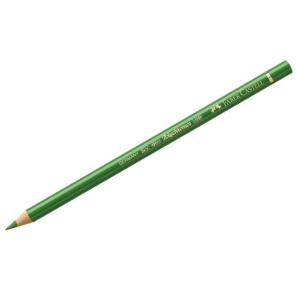 Карандаш цветной Faber-Castell Polychromos 266 Зеленый пермаментный (24462) Карандаш цветной Faber-Castell Polychromos 266 Зеленый пермаментный (24462)