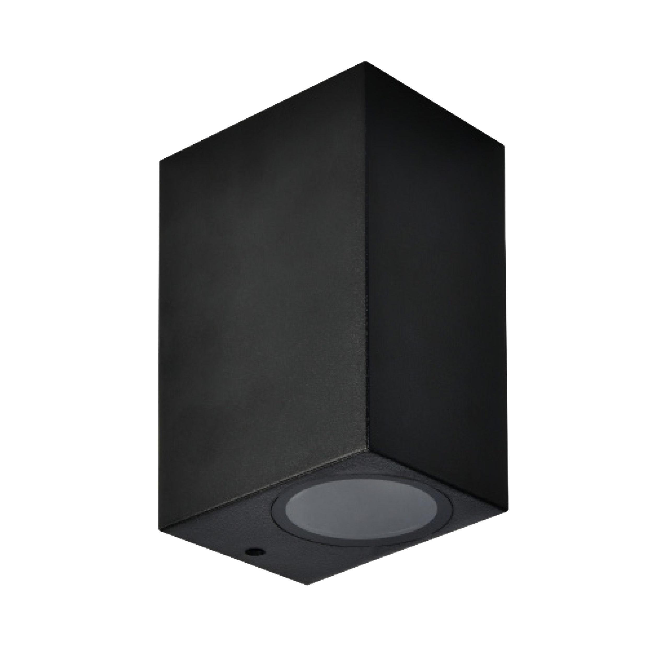 Светильник садово-парковый Mamba SQ светодиодный Черный (24573598)