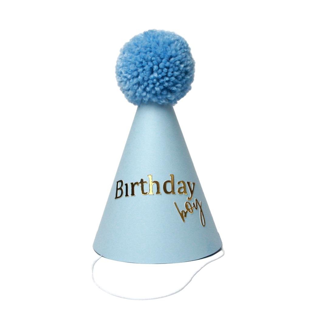 Ковпачок іменинника Birthday boy Блакитний Ковпачок іменинника Birthday boy Блакитний