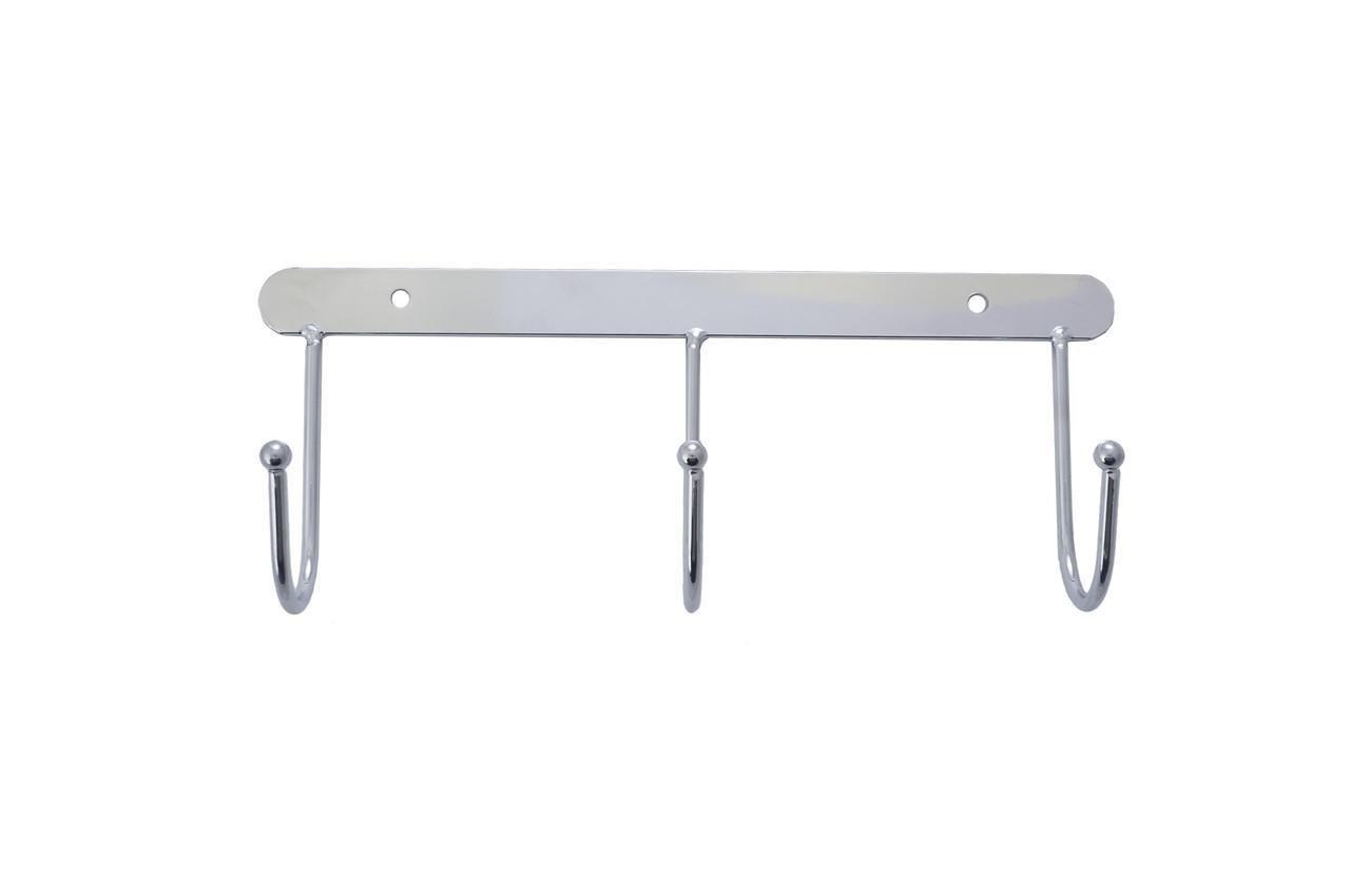 Вешалка FZB 0327 CP 3 крючки (dr-03-27-004)
