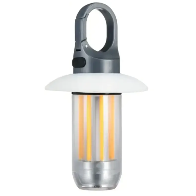 Лампа YY-17-LED+4 white/yellow 600lm/4500K/Li-Ion/USB-C/карабін Black|White