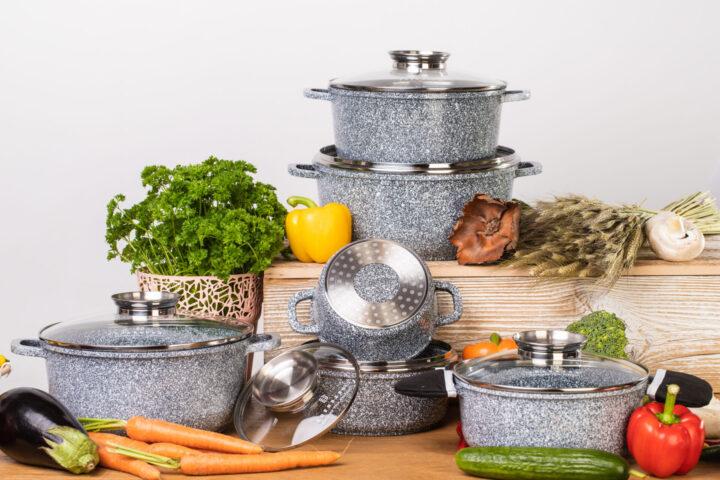 Набір каструль для індукційних плит з гранітним покриттям Edenberg EB-8144 12 пр. - фото 9 Набір каструль для індукційних плит з гранітним покриттям Edenberg EB-8144 12 пр. - фото 9