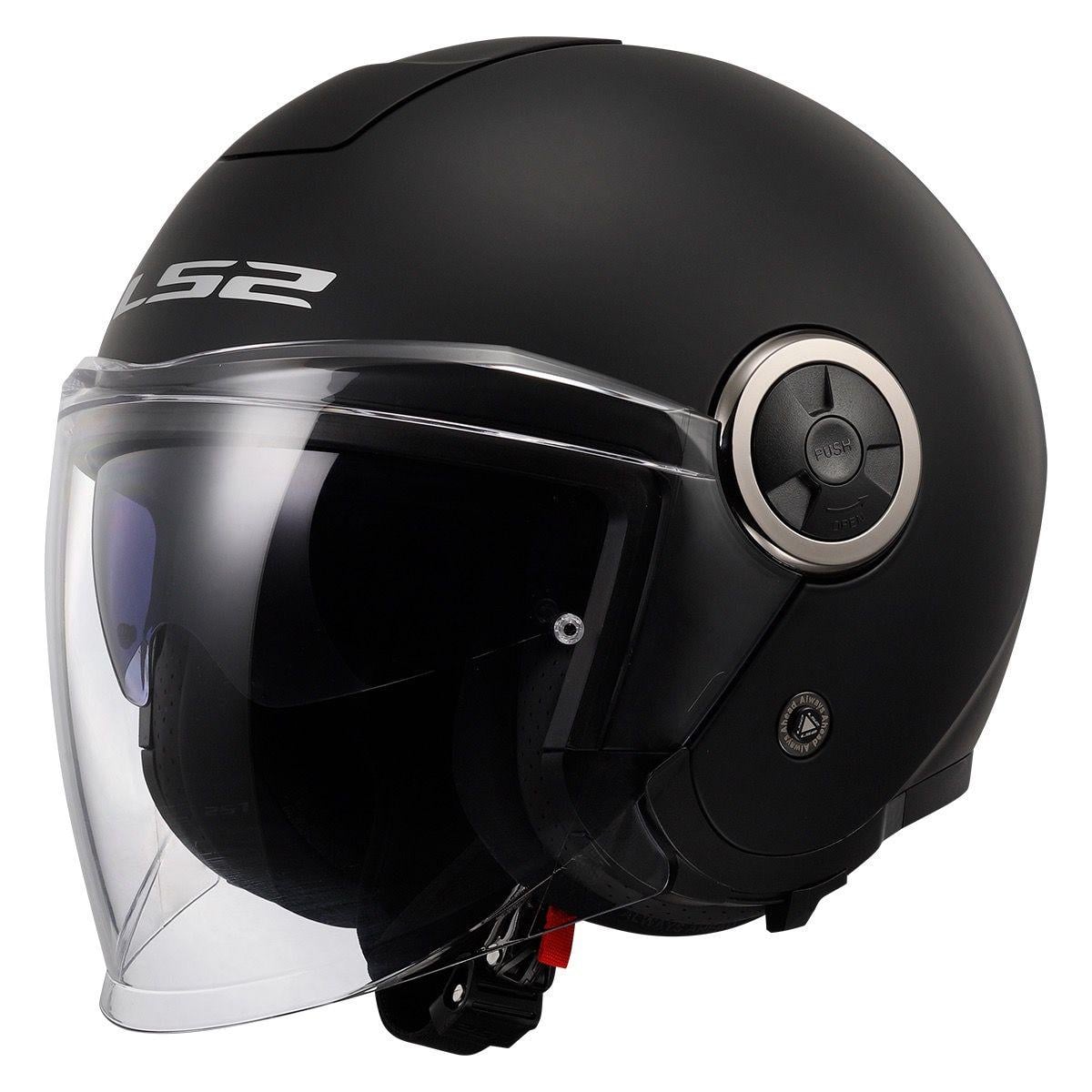 Мотошолом LS2 OF620 Classy Solid XL Matt Black (36859)