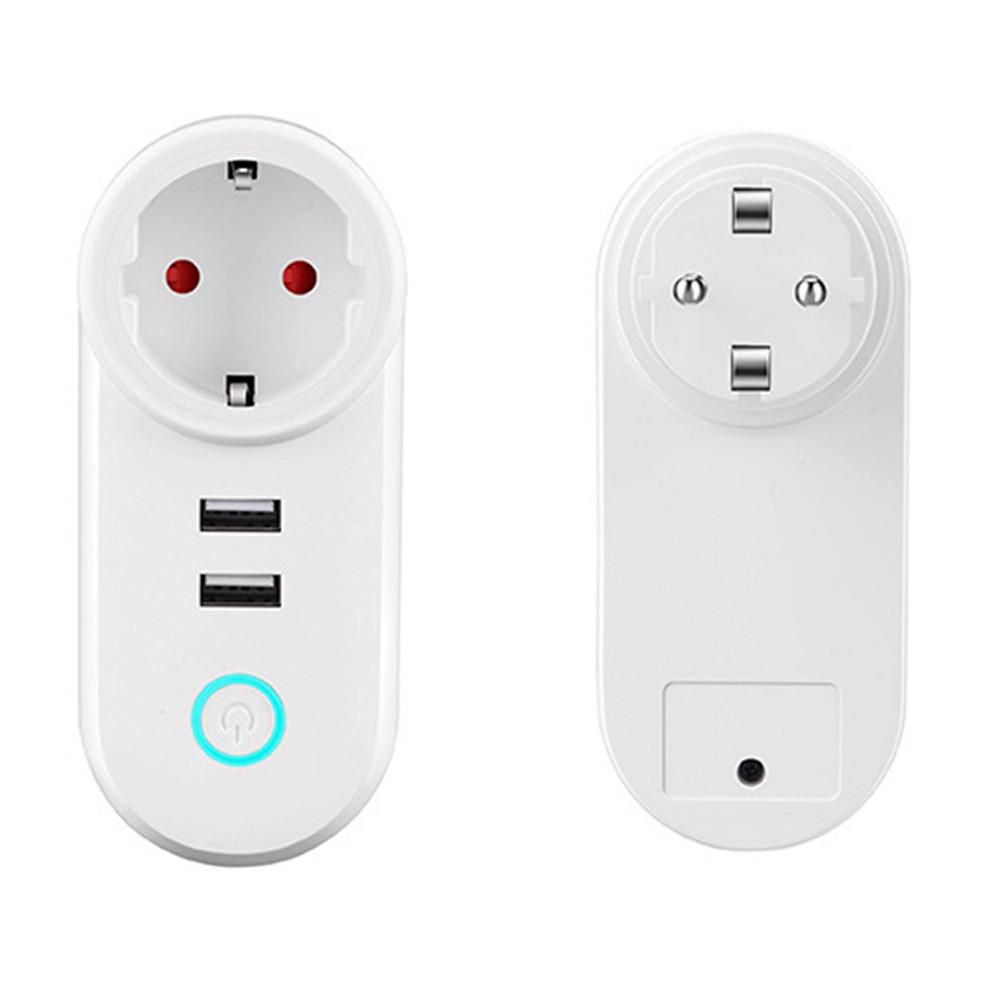 Wifi розетка розумна Digital LIon IS-02w p USB роз'ємами/16А/підтримка Tuya/Android + iOS - фото 4